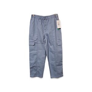 Stich&Pine Fred Meyer Infinity Mens Cargo Pants Blue Elastic Waist M NWT  0615